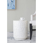 Приставной столик с рисунком из раковин устриц Bone Inlay варинант исполнения - 5 | Loft Concept в Нижнем Новгороде