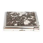 Портсигар на 20 сигарет с газовой зажигалкой из натурального камня Флогопит Stone Cigarettes Cases варинант исполнения - 2 | Loft Concept в Нижнем Новгороде