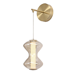 Бра светодиодное с стеклянным волнообразным плафоном Amphora of Light варинант исполнения - 3 | Loft Concept в Нижнем Новгороде