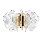 Бра с крупными прозрачными лепестками с рельефной поверхностью Ethereal Bloom варинант исполнения - 1 | Loft Concept в Нижнем Новгороде