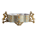 Чаша с орнаментом на бронзовых ножках в виде львов Eden Garden варинант исполнения - 3 | Loft Concept в Нижнем Новгороде