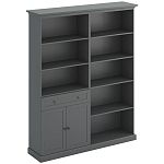 Двойной стеллаж с ящиком и 2-мя дверцами Percent Rack варинант исполнения - 2 | Loft Concept в Нижнем Новгороде