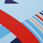 Подушка декоративная из хлопка по мотивам нанайских орнаментов Ural and Siberian Patterns варинант исполнения - 4 | Loft Concept в Нижнем Новгороде