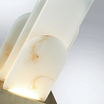 Настольная лампа с белыми вертикальными элементами Alabaster Totem   варинант исполнения - 7 | Loft Concept в Нижнем Новгороде