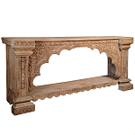 Большая Этническая Консоль с резным орнаментом  варинант исполнения - 1 | Loft Concept в Нижнем Новгороде