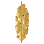 Бра светодиодное из многослойных золотых дисков Metal Disc Chandelier варинант исполнения - 2 | Loft Concept в Нижнем Новгороде