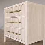 Комод Primo с 3 выдвижными ящиками Светлый дуб варинант исполнения - 2 | Loft Concept в Нижнем Новгороде