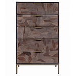 Высокая тумба с выдвижными ящиками Mosaic варинант исполнения - 1 | Loft Concept в Нижнем Новгороде