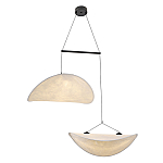 Подвесной светильник с белыми плафонами в форме облака Диаметр 60+60 см Cloud Junction варинант исполнения - 1 | Loft Concept в Нижнем Новгороде