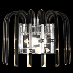 Бра цвета никель с изогнутыми хрустальными элементами Radiant Ribbons варинант исполнения - 1 | Loft Concept в Нижнем Новгороде