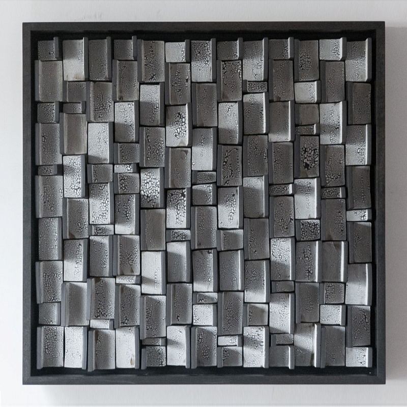 Абстрактное Объемное Панно Industrial panel Travers Coals Серый Абстрактное Объемное Панно Industrial panel Travers Coals Серый в Нижнем Новгороде | Loft Concept