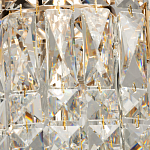 Потолочный светильник круглый с прозрачными подвесками Lunet варинант исполнения - 5 | Loft Concept в Нижнем Новгороде