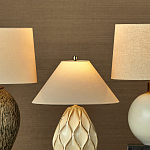 Настольная лампа с волнистым узором и абажуром в форме конуса Macrame варинант исполнения - 4 | Loft Concept в Нижнем Новгороде