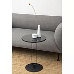 Кофейный столик черный круглый Graceful Base варинант исполнения - 1 | Loft Concept в Нижнем Новгороде