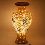 Настольная лампа из перламутра в виде вазы Indonesian Vase варинант исполнения - 2 | Loft Concept в Нижнем Новгороде