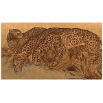 Картина с изображением Леопардов Leopards by stream варинант исполнения - 3 | Loft Concept в Нижнем Новгороде