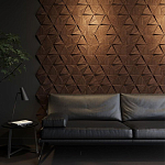 Гипсовая 3D панель с принтографией PM-50 варинант исполнения - 2 | Loft Concept в Нижнем Новгороде