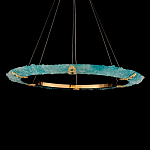 Люстра в форме кольца с цветочным декором Warm Heavenly Light варинант исполнения - 5 | Loft Concept в Нижнем Новгороде