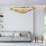 Люстра подвесная с 3-мя ассиметричными светодиодными лампами Golden Current варинант исполнения - 2 | Loft Concept в Нижнем Новгороде