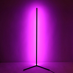 Торшер черного цвета на угловом основании Arteriors варинант исполнения - 3 | Loft Concept в Нижнем Новгороде