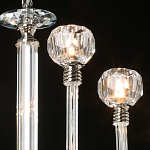 Люстра с 8-ю лампами и гранеными стеклянными плафонами Prism Gala варинант исполнения - 6 | Loft Concept в Нижнем Новгороде