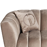 Диван трехместный велюровый серый Island of Comfort варинант исполнения - 2 | Loft Concept в Нижнем Новгороде