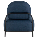 Кресло в синей рогожке COLOR BLOCK варинант исполнения - 4 | Loft Concept в Нижнем Новгороде