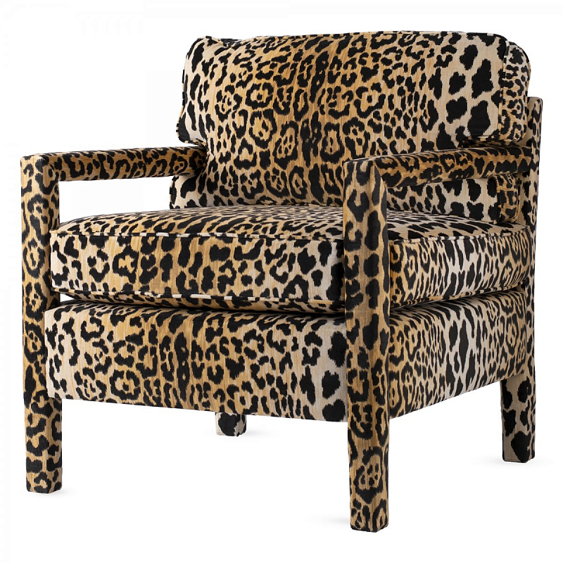 Кресло Leopard Parsons Chair Мульти в Нижнем Новгороде | Loft Concept 