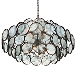 Люстра с каскадом из круглых стеклянных дисков Small Round Sequins варинант исполнения - 2 | Loft Concept в Нижнем Новгороде