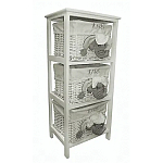 Стеллаж для детской с животными с плетенными корзинами Cute Elephant варинант исполнения - 2 | Loft Concept в Нижнем Новгороде