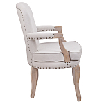 Кресло Aubrey Classical Armchair beige flax варинант исполнения - 2 | Loft Concept в Нижнем Новгороде