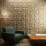 Гипсовая 3D Панель M-21 варинант исполнения - 2 | Loft Concept в Нижнем Новгороде