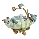 Чаша в виде листка лотоса с птицами Eden Garden варинант исполнения - 1 | Loft Concept в Нижнем Новгороде