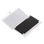 Визитница карманная металлическая с накладкой из натурального камня Апатит Stone Business Card Holders варинант исполнения - 3 | Loft Concept в Нижнем Новгороде