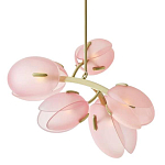 Дизайнерский Светильник Lilly Pink Tulip Lamp розовый плафон  варинант исполнения - 1 | Loft Concept в Нижнем Новгороде