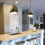 Подвесной светильник с круглым белым плафоном в индустриальном стиле Feiss варинант исполнения - 6 | Loft Concept в Нижнем Новгороде