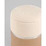 Пуф Mauldine с ящиком бежевый с экокожей варинант исполнения - 3 | Loft Concept в Нижнем Новгороде