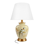 Настольная лампа бежевая с изображением птиц Slip Away варинант исполнения - 7 | Loft Concept в Нижнем Новгороде