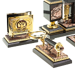 Настольный письменный набор из яшмы Manager Organizer варинант исполнения - 3 | Loft Concept в Нижнем Новгороде