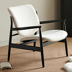 Кресло с каркасом и ножками из древесины и мягкими сиденьем и спинкой Venice варинант исполнения - 2 | Loft Concept в Нижнем Новгороде