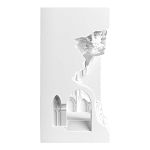 Встраиваемый в стену гипсовый светильник под покраску с эффектом разрушенной стены Antiquity Athena варинант исполнения - 4 | Loft Concept в Нижнем Новгороде