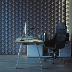 Гипсовая 3D Панель DRAGON SCALE - A варинант исполнения - 2 | Loft Concept в Нижнем Новгороде