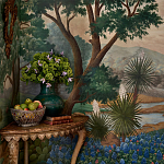 Обои ручная роспись Hill Country Scenic Special Colourway on scenic paper варинант исполнения - 5 | Loft Concept в Нижнем Новгороде