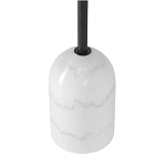 Кофейный столик с круглой чёрной столешницей и мраморным основанием Exquisite Practicality варинант исполнения - 3 | Loft Concept в Нижнем Новгороде