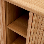 Буфет с 2-мя раздвижными дверцами из ясеневого шпона Toinette варинант исполнения - 3 | Loft Concept в Нижнем Новгороде