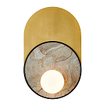 Бра с каменным диском в металлической раме Sandstone Painting варинант исполнения - 1 | Loft Concept в Нижнем Новгороде