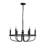 Люстра круглая с 6-ю лампами Kichler варинант исполнения - 8 | Loft Concept в Нижнем Новгороде