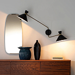 Бра с 2-мя поворотными плафонами Davy Duo Wall Lamp варинант исполнения - 2 | Loft Concept в Нижнем Новгороде