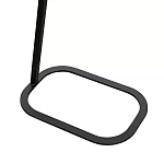 Столик приставной с прямоугольной серой столешницей Steel Stable Table варинант исполнения - 3 | Loft Concept в Нижнем Новгороде