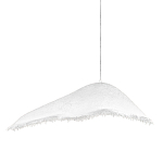 Подвесной светильник с асимметричным волнообразным абажуром и фактурной бахромой по краю Tactile Line варинант исполнения - 1 | Loft Concept в Нижнем Новгороде